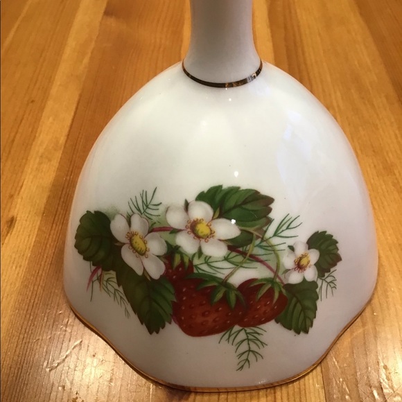 VINTAGE STRAWBERRY RIPE HAMMERSLEY & CO. BELL - Picture 7 of 12
